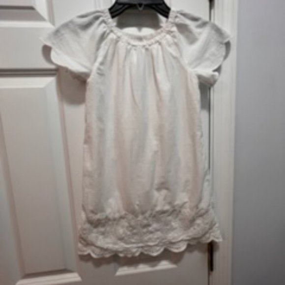 Vineyard vines XS white 100% cotton dress